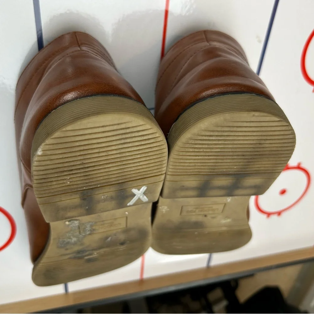 London Fog Blackburn Chukka Men’s Boots Shoes Size 10.5 Memory‎ Foam Color Brown